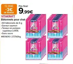 Costco VITAKRAFT Bâtonnets pour chat offre