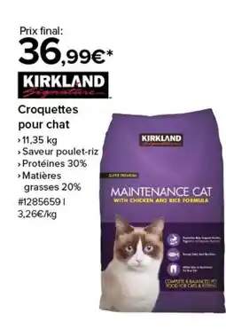 Costco KIRKLAND Croquettes pour chat offre