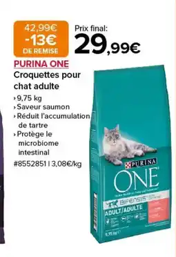 PURINA ONE Croquettes pour chat adulte