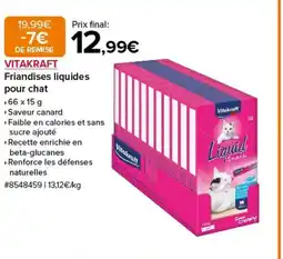 Costco VITAKRAFT Friandises liquides pour chat offre