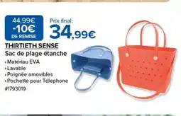 Costco THIRTIETH SENSE Sac de plage étanche offre
