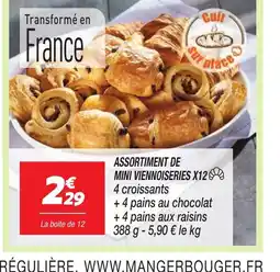 Netto Assortiment de mini viennoiseries x12 offre