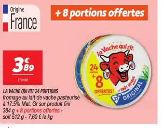 Netto LA VACHE QUI RIT 24 portions offre