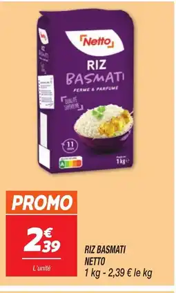 Netto NETTO Riz basmati offre