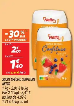 Netto NETTO Sucre spécial confiture offre