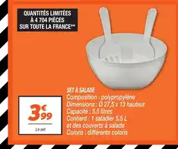 Netto Set à salade offre