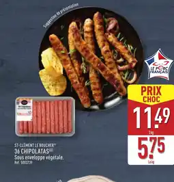 ALDI ST-CLÉMENT LE BOUCHER 36 chipolatas offre