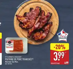 ALDI ST-CLÉMENT LE BOUCHER Poitrine de porc tranchée offre