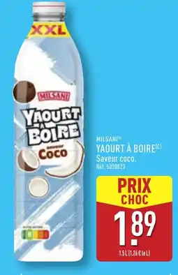 ALDI MILSANI Yaourt à boire offre