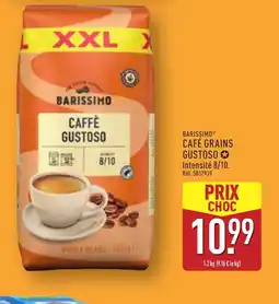ALDI BARISSIMO Café grains gustoso offre
