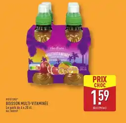 ALDI RIO D'ORO Boisson multi-vitaminée offre