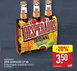 ALDI DESPERADOS Bière aromatisée 5,9 offre