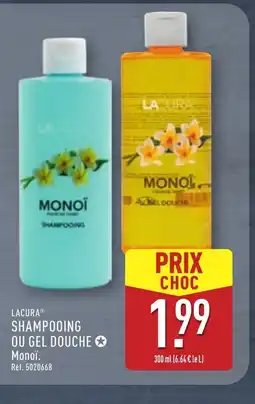 ALDI LACURA Shampooing ou gel douche offre