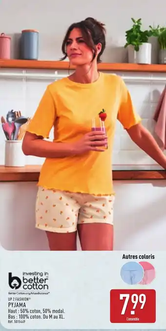 ALDI UP 2 FASHION Pyjama offre