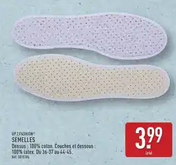 ALDI UP 2 FASHION Semelles offre