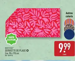 ALDI NOVITESSE Serviette de plage offre