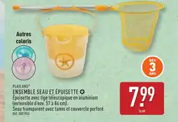 ALDI PLAYLAND Ensemble seau et épuisette offre