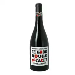 E.Leclerc Le Gros Rouge Qui Tache - Castelet De Canon Leveque, 2022 - Pays d'Oc IGP - Rouge - 75 cl offre
