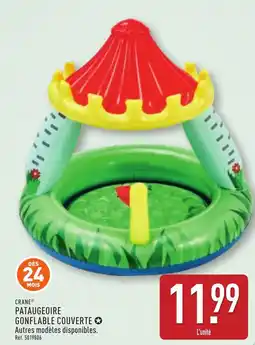 ALDI CRANE Pataugeoire gonflable couverte offre