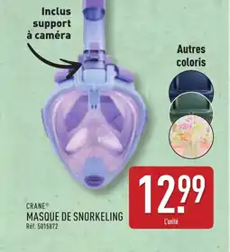 ALDI CRANE Masque de snorkeling offre