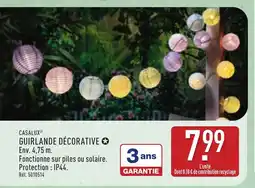 ALDI CASALUX Guirlande decorative offre