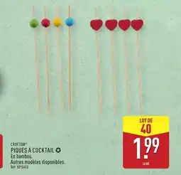 ALDI CROFTON Piques à cocktail offre