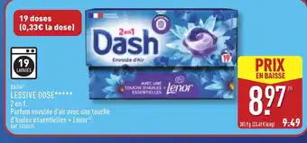ALDI DASH Lessive dose offre
