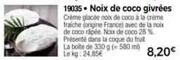 Thiriet Noix de coco givrées offre