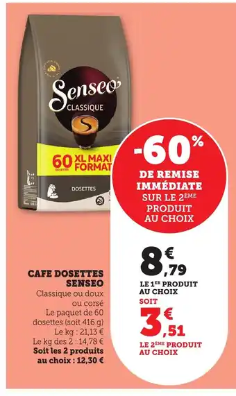 Bi1 SENSEO Cafe dosettes offre