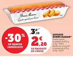Bi1 BONNE MAMAN Gateaux offre