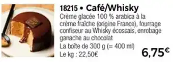 Thiriet Café whisky offre