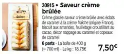 Thiriet Saveur crème brûlée offre