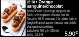 Thiriet Orange sanguine chocolat offre