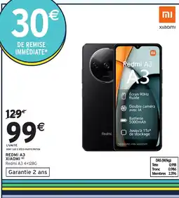 Intermarché Hyper XIAOMI Redmi a3 offre
