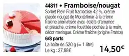 Thiriet Framboise nougat offre
