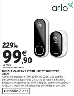 ARLO Bundle caméra extérieure et sonnette