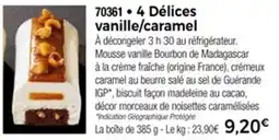 Thiriet 4 délices vanille caramel offre