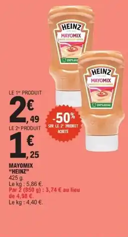 E.Leclerc Express "HEINZ" Mayomix offre