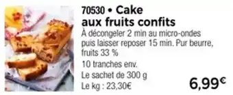 Thiriet Cake aux fruits confits offre