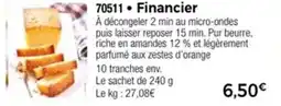 Thiriet Financier offre