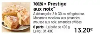 Thiriet Prestige aux noix offre