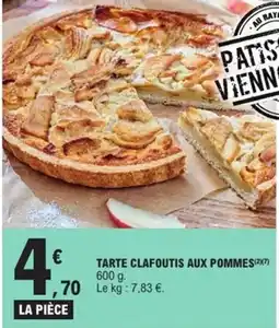 E.Leclerc Express Tarte clafoutis aux pommes offre