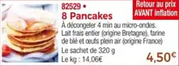 Thiriet 8 pancakes offre