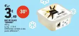 E.Leclerc Express "ERHARD" Bac de glace offre