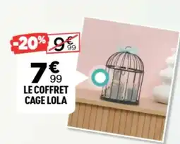 Centrakor Le coffret cage lola offre