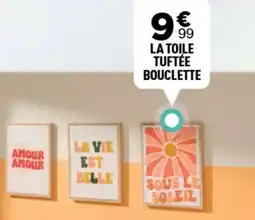 Centrakor La toile tuftée bouclette offre