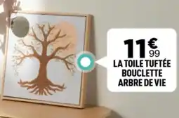 Centrakor La toile tuftée bouclette arbre de vie offre