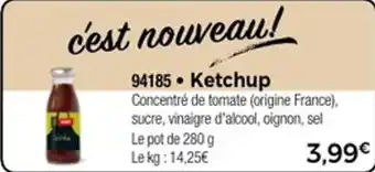 Thiriet Ketchup offre