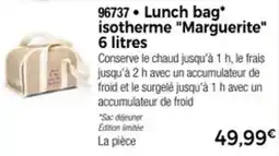 Thiriet Lunch bag isotherme marguerite offre