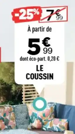 Centrakor Le coussin offre